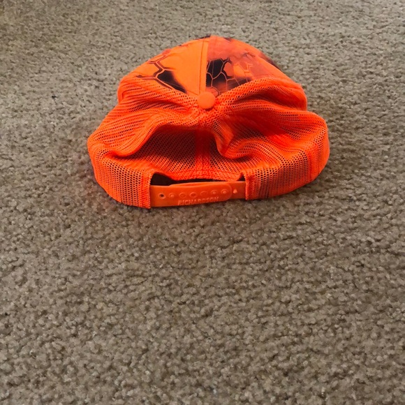 Orange combat iron hat - Picture 2 of 2